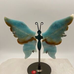 Hemimorphite Butterfly Wings with Stand